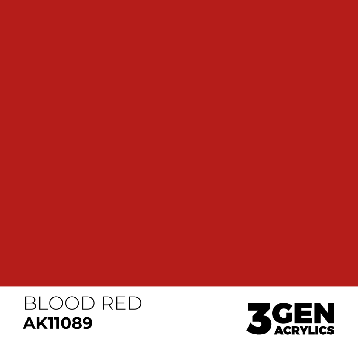 BLOOD RED