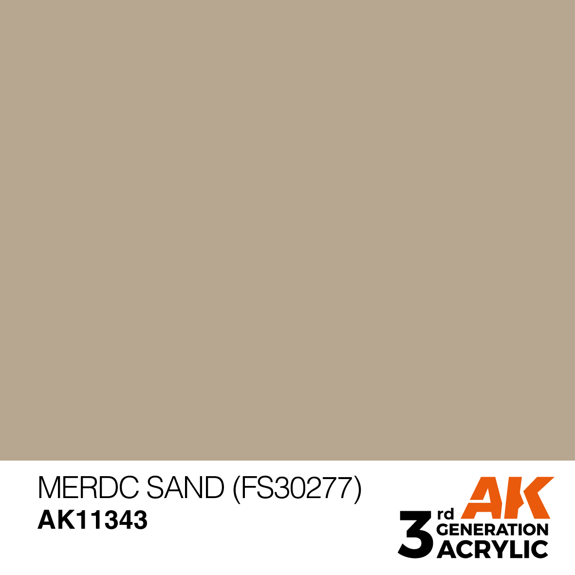 MERDC SAND (FS 30277) – AFV