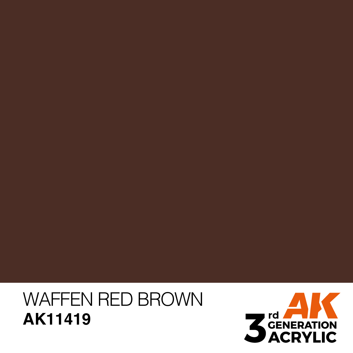 WAFFEN RED BROWN
